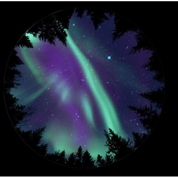 astrial Slide pentru Planetariu Sega Homestar Aurora Borealis Scenic