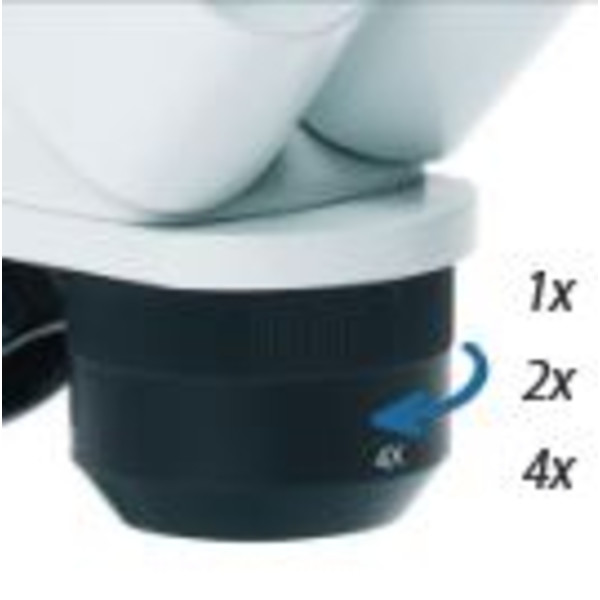 Euromex Microscopul stereoscopic Stereomikroskop ED.1802-S, EduBlue 1x/2x/4x