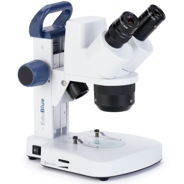 Euromex Microscopul stereoscopic Stereomikroskop ED.1805-S, EduBlue 1x/2x/4x, digital