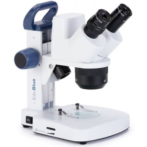 Euromex Microscopul stereoscopic Stereomicroscop ED.1805-S, EduBlue 2x, 4x, Digital