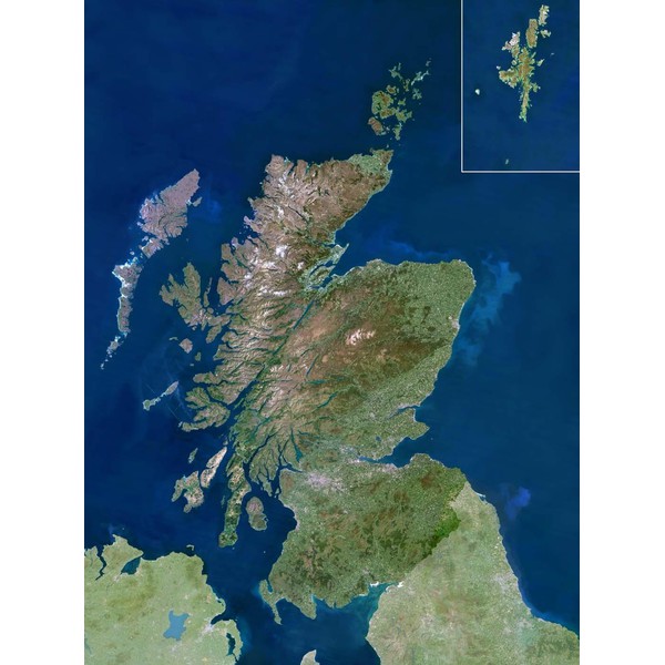 Planet Observer Harta regiunea Scotland