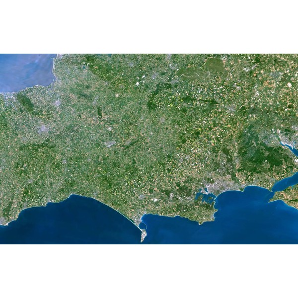 Planet Observer Harta regionala regiunea Somerset şi Dorset