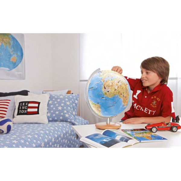 Columbus Glob pentru copii Unsere Erde mit Entdeckerstift 34cm