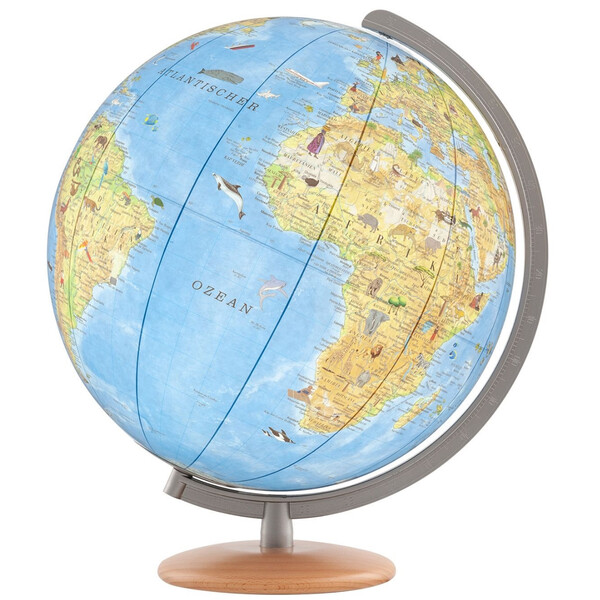 Columbus Glob pentru copii Unsere Erde mit Entdeckerstift 34 cm