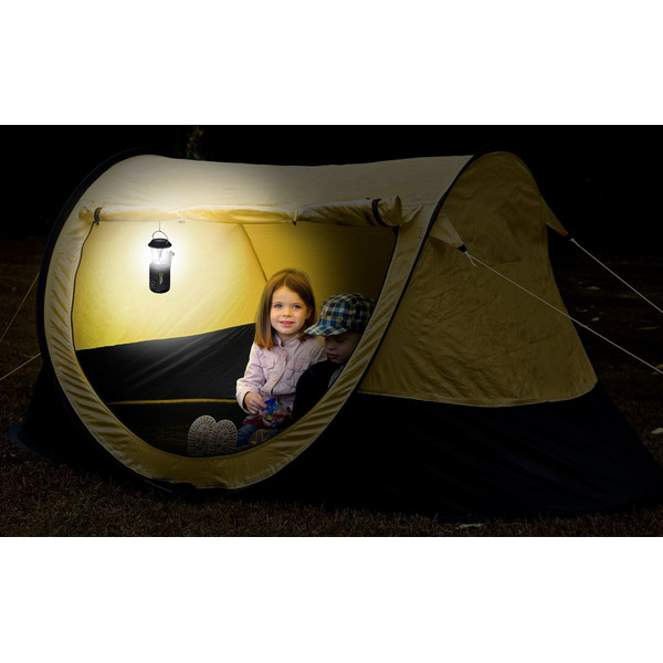 National Geographic Lanternă solară de camping cu radio