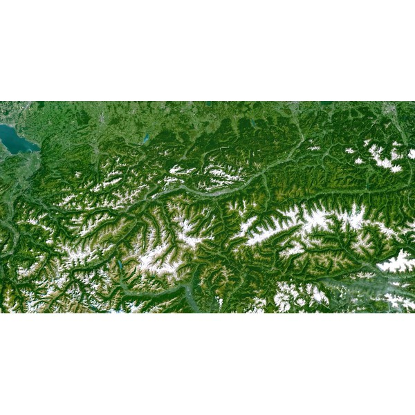 Planet Observer Harta regionala regiunea Tirol