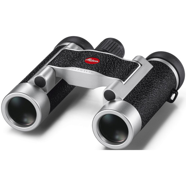 Leica Binoclu Ultravid 8x20 acoperit cu piele, argintiu