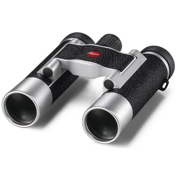 Leica Binoclu Ultravid 10x25 leather, silver