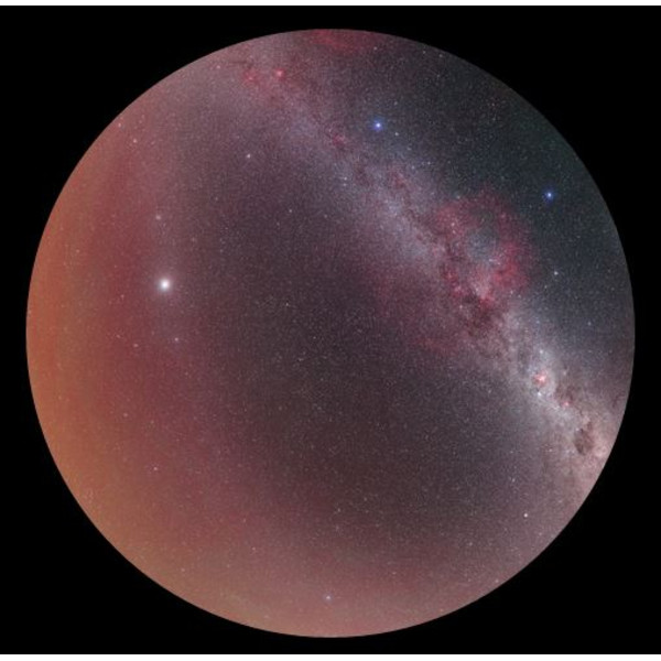 astrial Diapozitiv pentru Planetariul Sega Homestar Cerul de deasupra La Silla Scenic