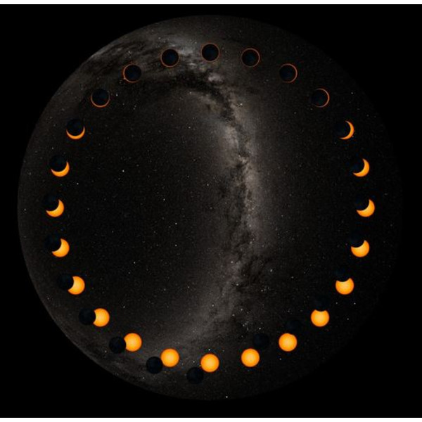 astrial Diapozitiv pentru Planetariul Sega Homestar Eclipsă solară inelară