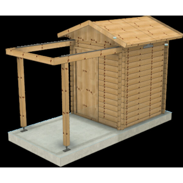 Dome Parts Observatorul GreenLine Mini cu acoperiș retractabil