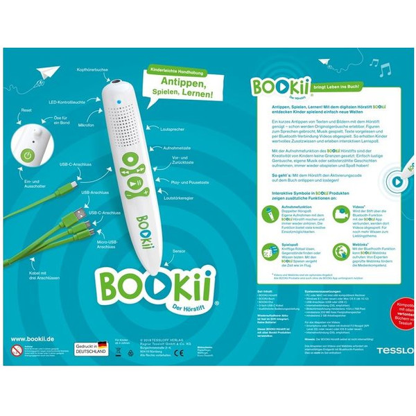 Tessloff-Verlag BOOKii WAS IST WAS Kindergarten Starter-Set Entdecke den Wald!