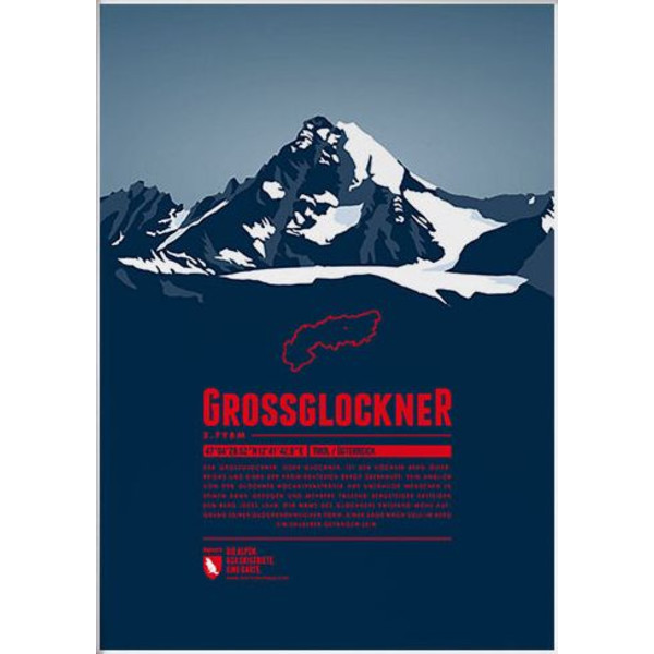 Marmota Maps Poster Großglockner