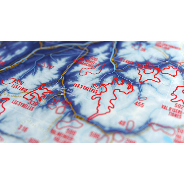 Marmota Maps Harta alpină 609 zone de schi