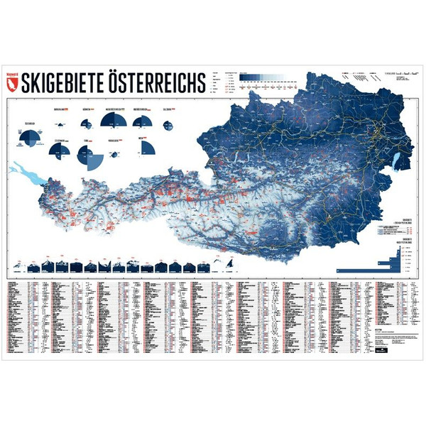 Marmota Maps Harta Stațiunile de schi din Austria