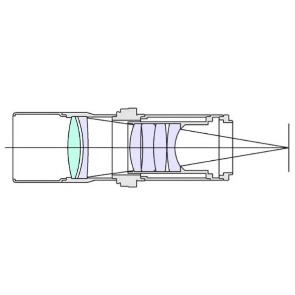 BORG Refractor apochromat AP 55/200 55FL OTA Set