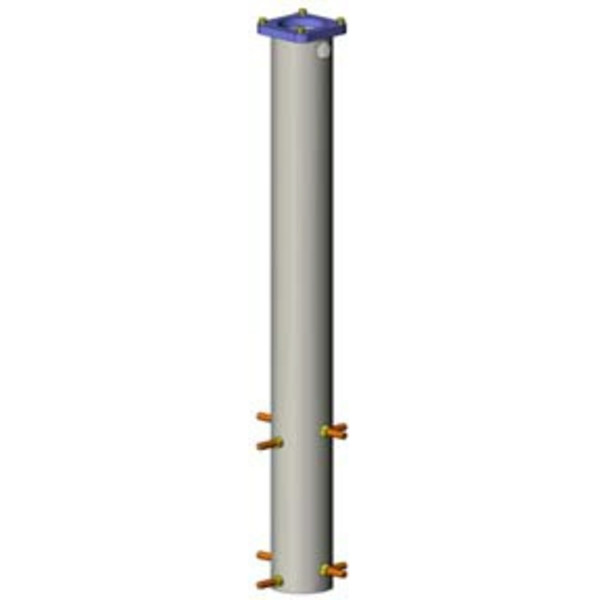 euro EMC Coloana Säule 800mm zum einbetonnieren S130