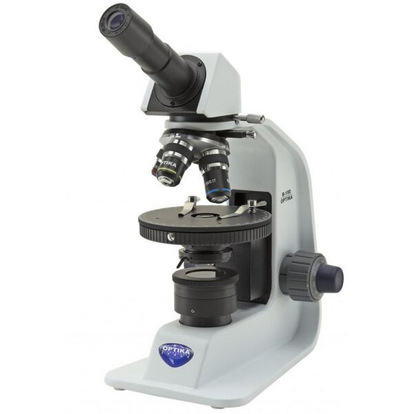 Optika Microscop B-150P-MRPL, POL, mono, plat, baterie reîncărcabilă, 400x