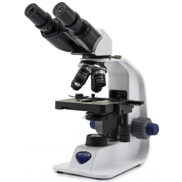 Optika Microscop B-157R-PL, bino, akku, 600x