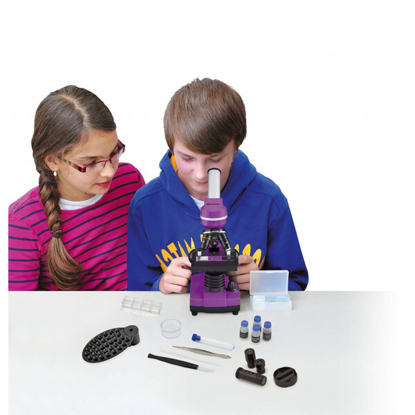 Bresser Junior Microscop Biolux SEL violet