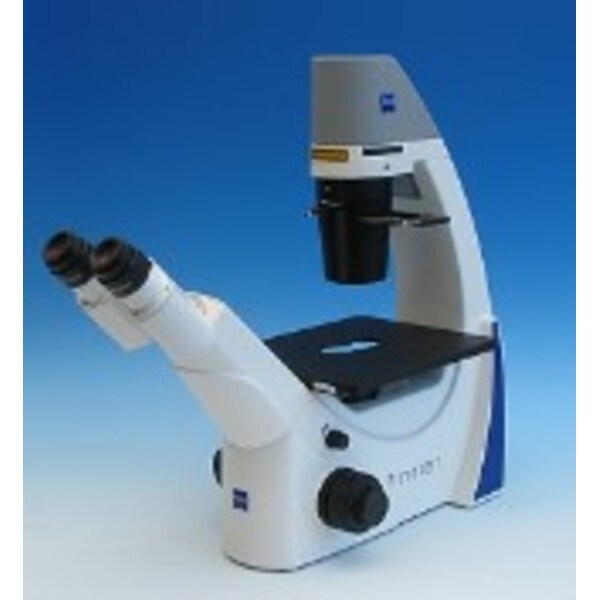 ZEISS Microscop inversat Primovert bino Ph 0, Ph1, 40x, 100x, 200x, Kond 0.3