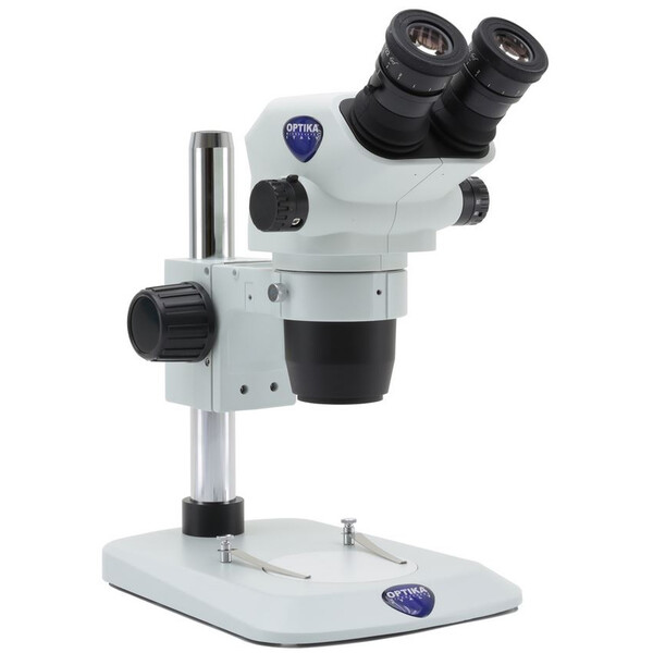 Optika microscopul stereoscopic zoom SZO-1, bino, 6.7-45x, Säulenstativ, ohne Beleuchtung