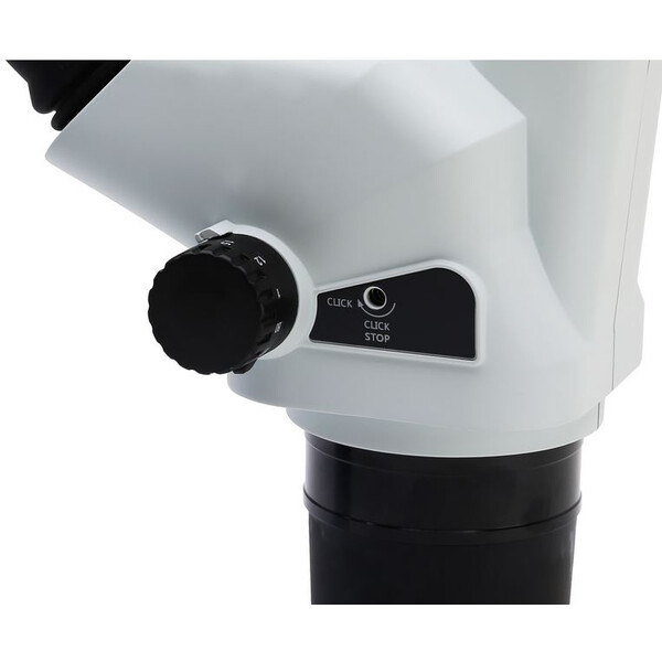 Optika microscopul stereoscopic zoom SZO-3, bino, 6,7-45x, stativ coloană, lumină incidentă și transmisă