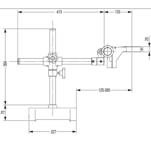 Nikon Stativ suspendat simplu G-US2 , cu 1 braț, bază sau Montura cap
