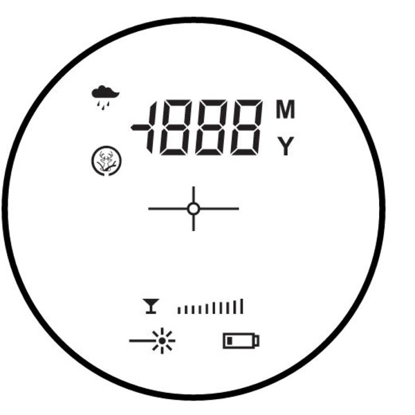 HAWKE Telemetru Hunt 400