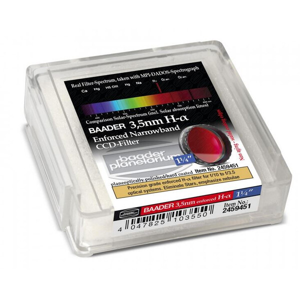 Baader Filtre Ultra-Narrowband 3.5nm H-alpha Filtru CCD 1.25"