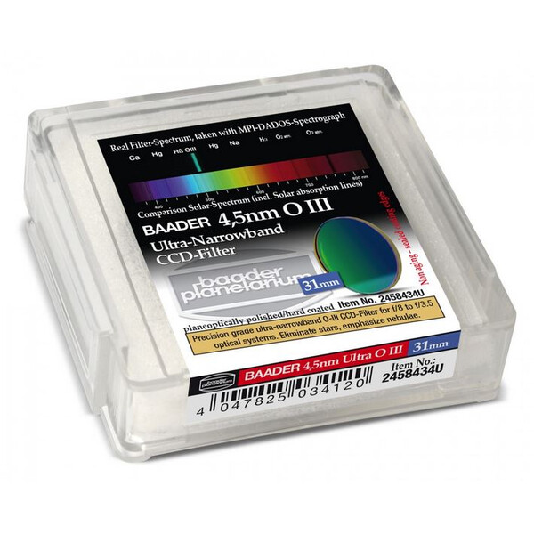 Baader Filtre Ultra-Narrowband 4.5nm OIII Filtru CCD 31mm