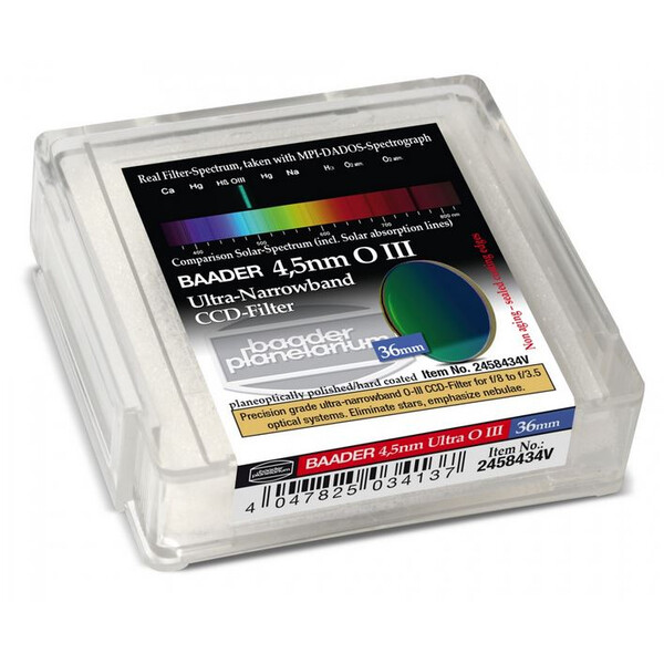 Baader Filtre Ultra-Narrowband 4.5nm OIII Filtru CCD 36mm