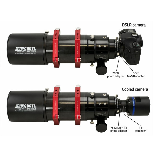 BORG Refractor apochromat AP 107/417 FL PLUS OTA