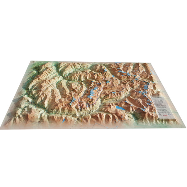 3Dmap Harta regionala La Vanoise