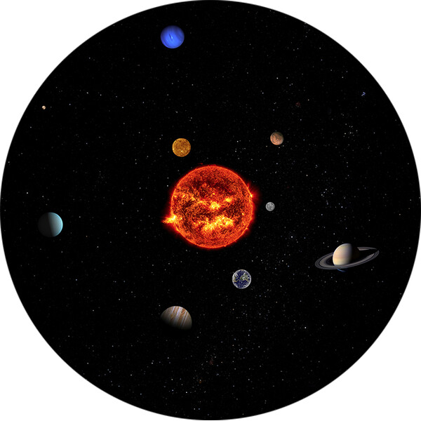 Redmark Disc Sistemul Solar pentru planetarii Bresser si NG