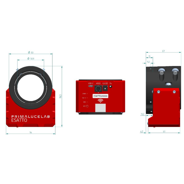 PrimaLuceLab Micro Focuser ESATTO 2" motorizat