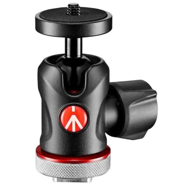 Manfrotto Cap de trepied cu bila MH492LCD-BH Micro with hot shoe