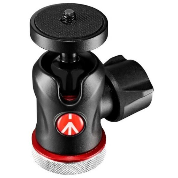 Manfrotto Cap de trepied cu bila MH492LCD-BH Micro with hot shoe