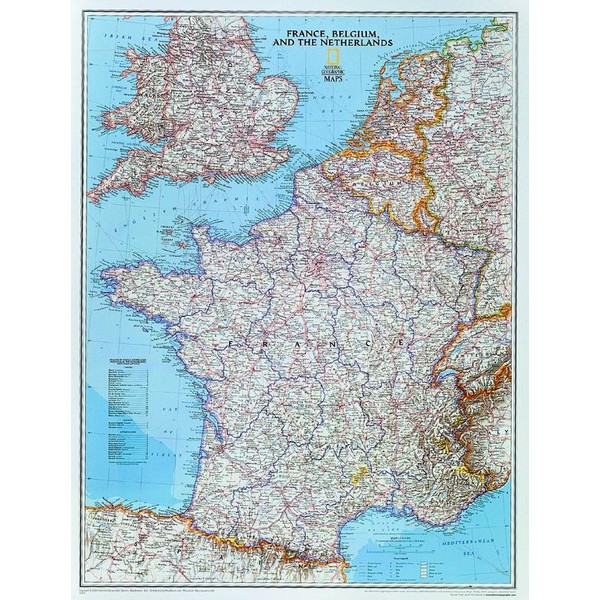 National Geographic Harta Franţa
