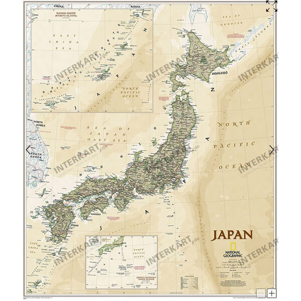 National Geographic Harta Japonia