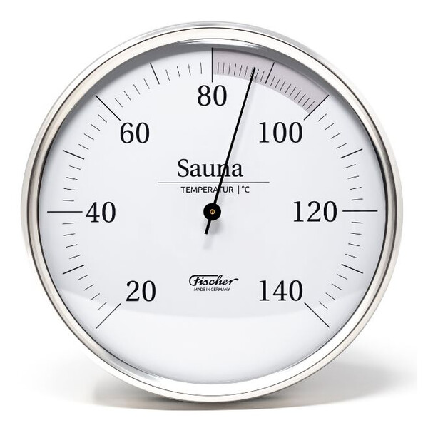 Fischer Statie meteo Sauna-Thermometer 13cm