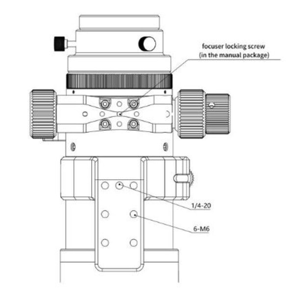 Sharpstar Refractor apochromat AP 61/270 EDPH II OTA