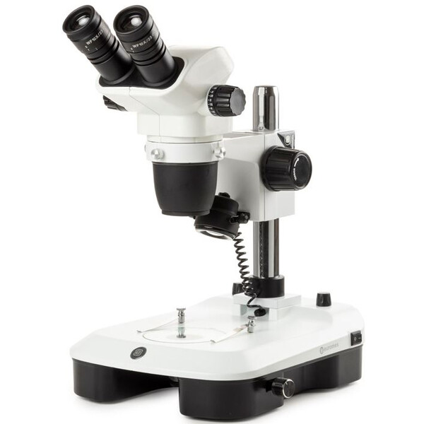 Euromex microscopul stereoscopic zoom NZ.1702-M, 6.5-55x, Coloana, Lumina reflectată și transmisă, bino, oglinda pentru Camp intunecat, embriologie