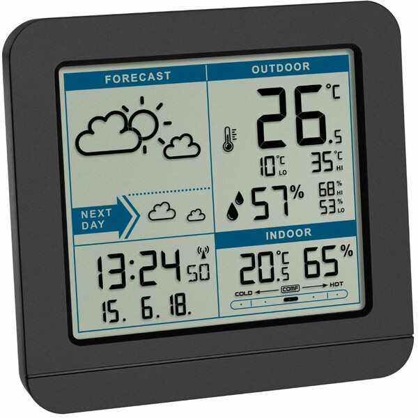 TFA Statie meteo Weather station Sky black