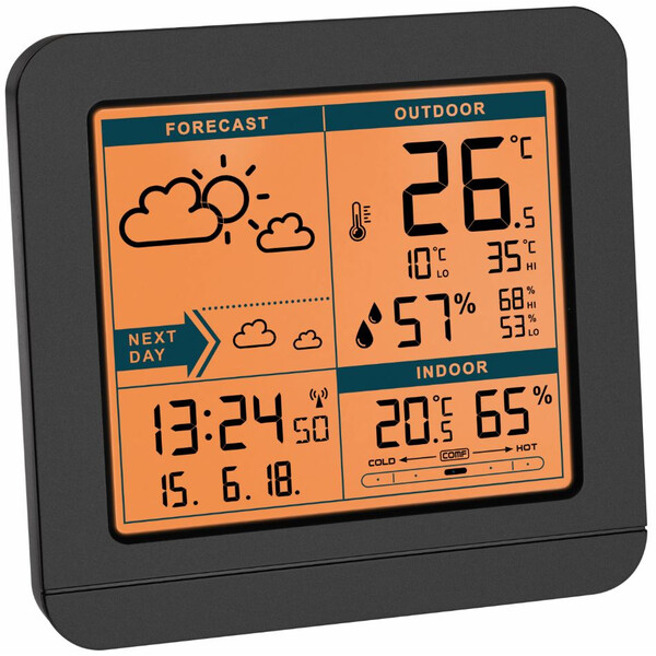 TFA Statie meteo Sky radio negru