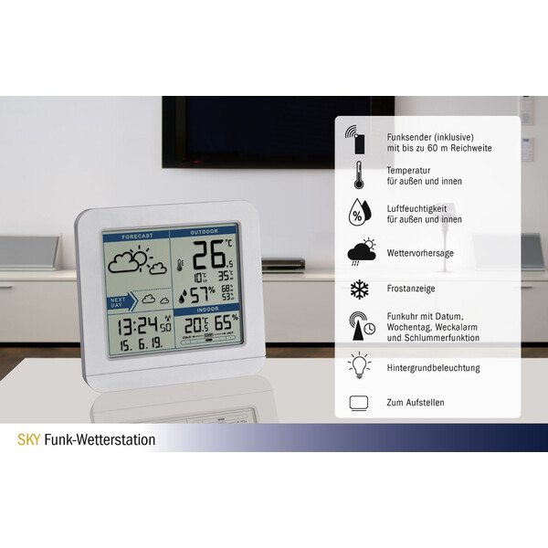 TFA Statie meteo Weather Station Sky white