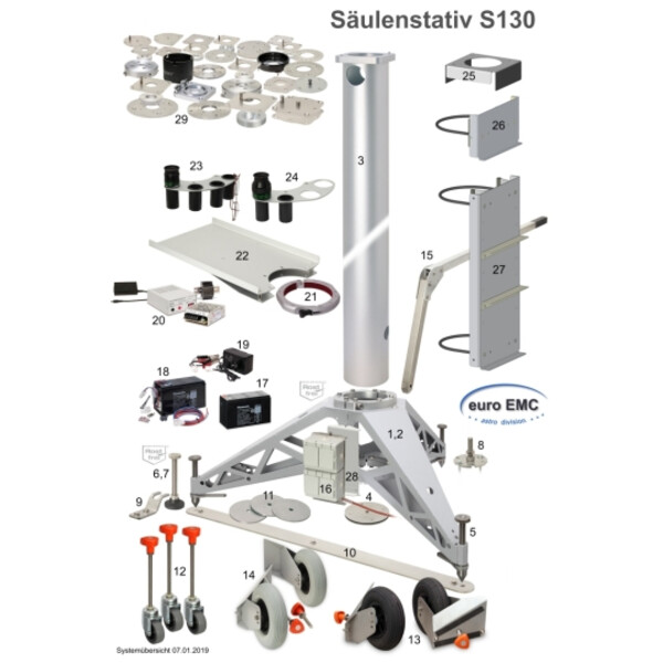 euro EMC Okularhalter 2"