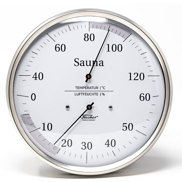 Fischer Statie meteo Sauna-Thermohygrometer 130 mm