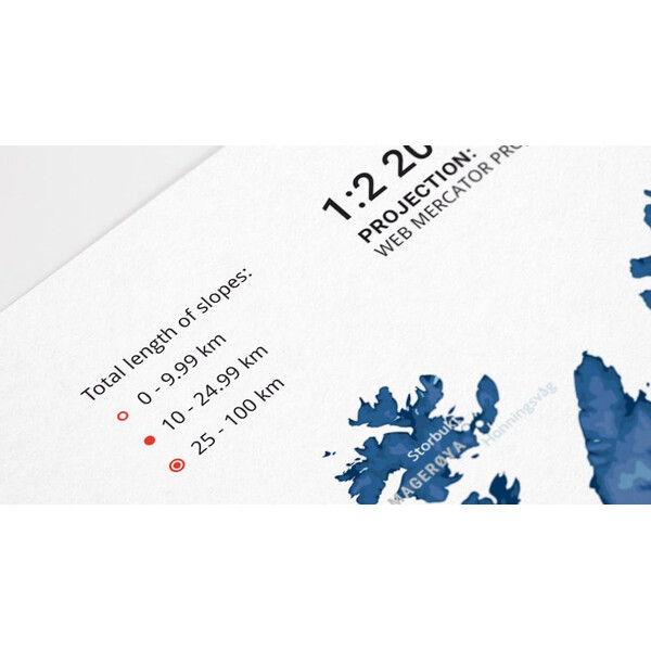 Marmota Maps Harta regionala Ski Resorts of Scandinavia