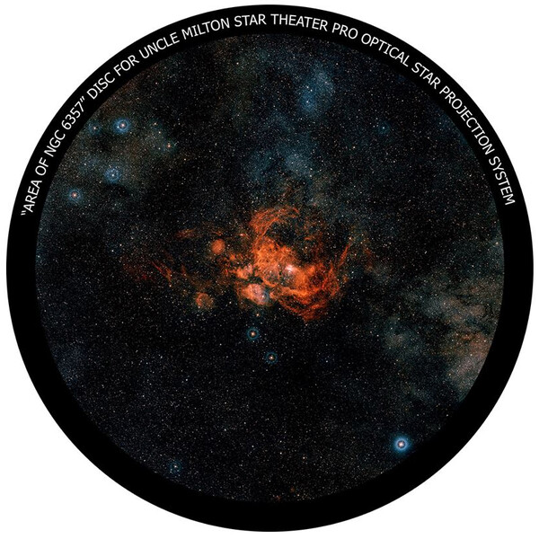 Omegon Diapozitiv pentru Star Theater Pro cu motiv NGC 6357